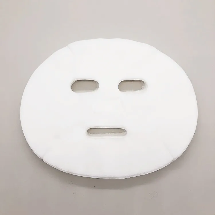 Dry Natural Cotton Fabric Facial Mask Sheets Diy Cosmetic Spa Skin Care Facial Paper Sheet Pre-cut  Facial Mask