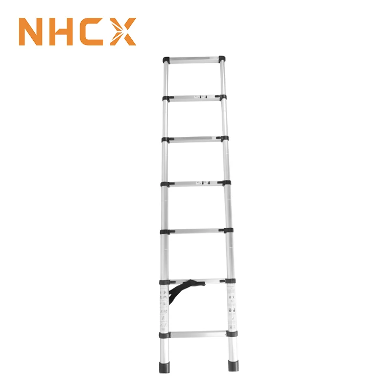 NHCX Boat Ladder Attic Ladder Telescoping Extension Ladder with 7 Steps