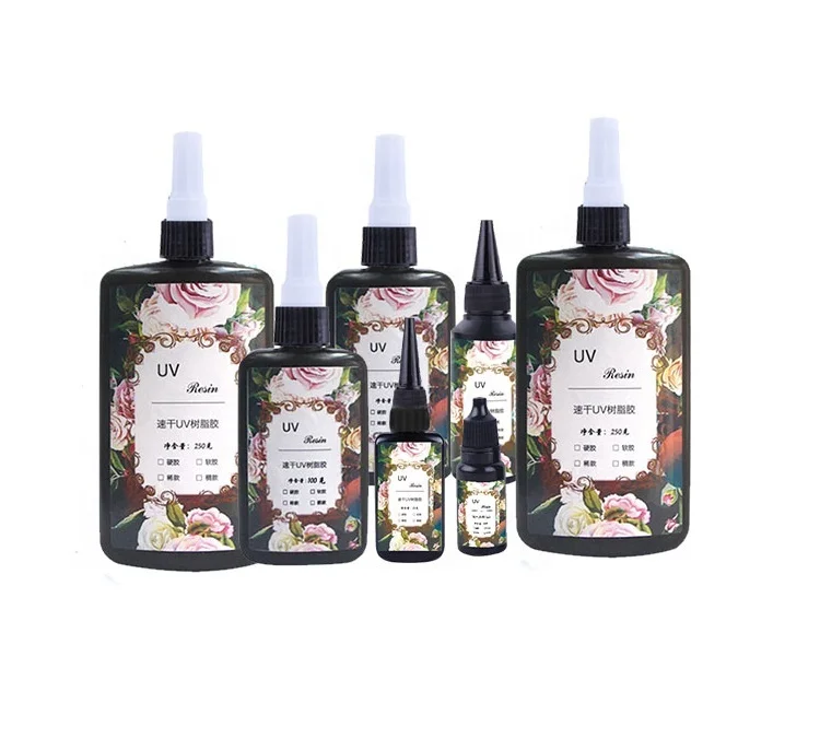 200g UV Resin High Transparent  Hard Glue UV Curing Glue Hard Glue for DIY and Accessories