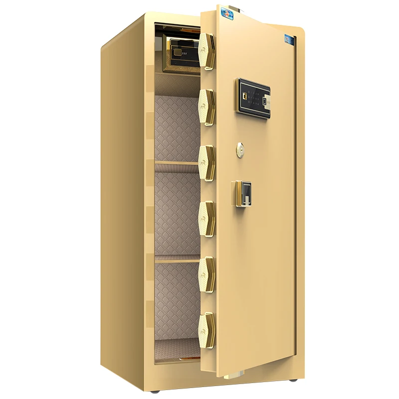 2023 modern office automatic digital security fireproof safe box store money/jewelry
