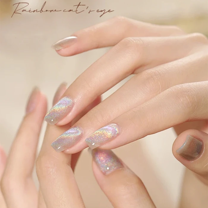Wholesale 9D Strong Color Shifting Cat Eye Magnetic Pigment For Nail UV Gel Polish