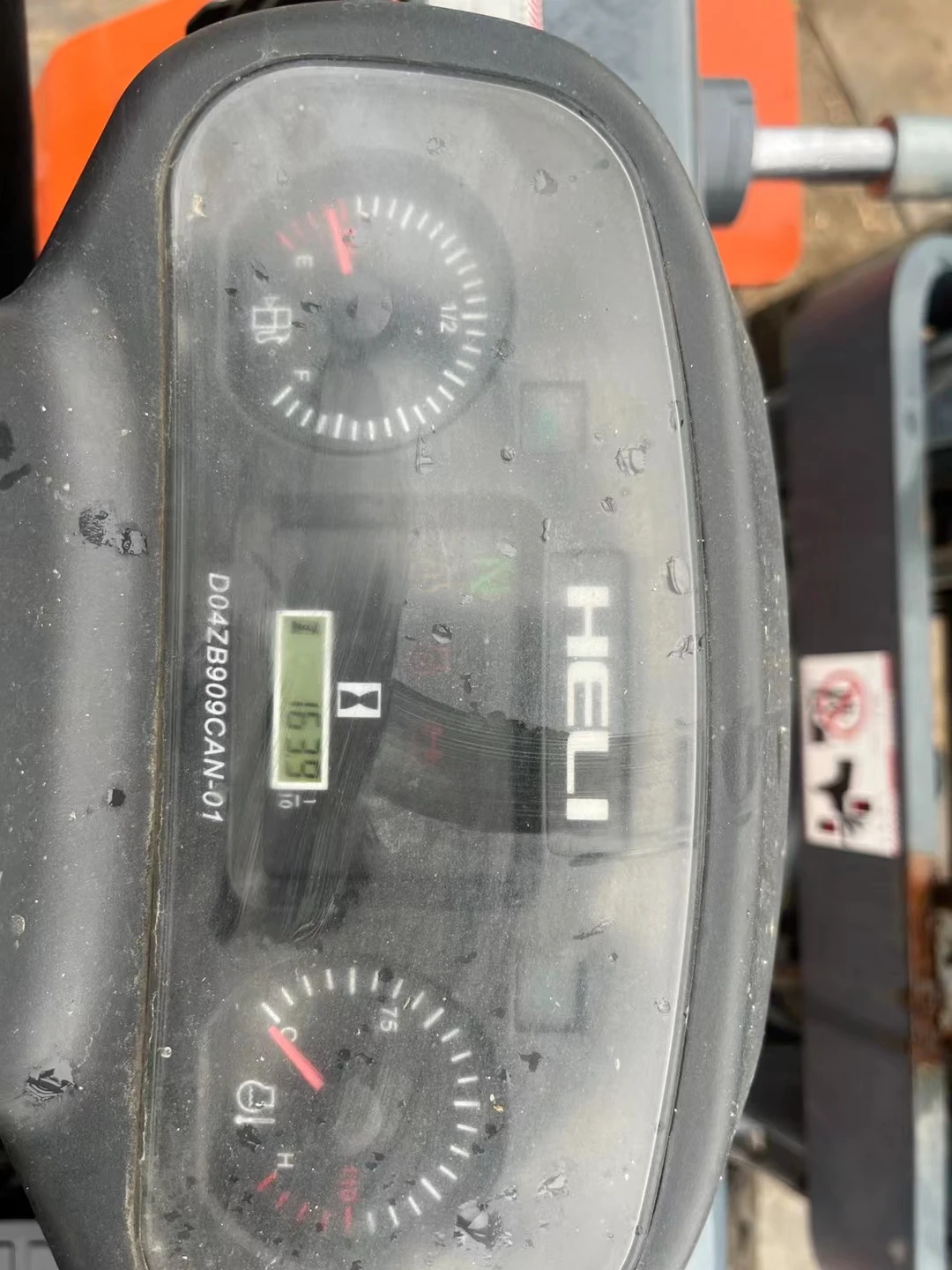 Used Heli CPC K35 forklift selling 3.5 tons forklift in good condition