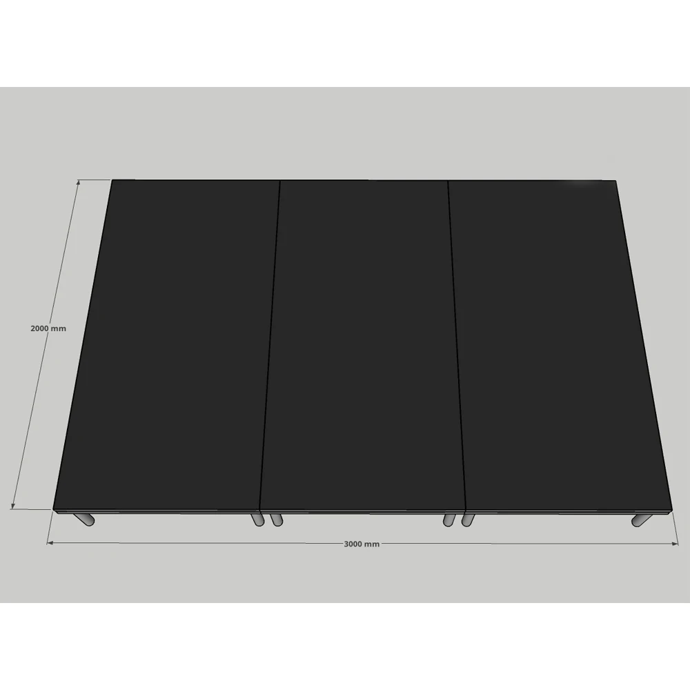 Factory Aluminum Stage Platform 3m x 2m Portable Stage System with 200mm Height