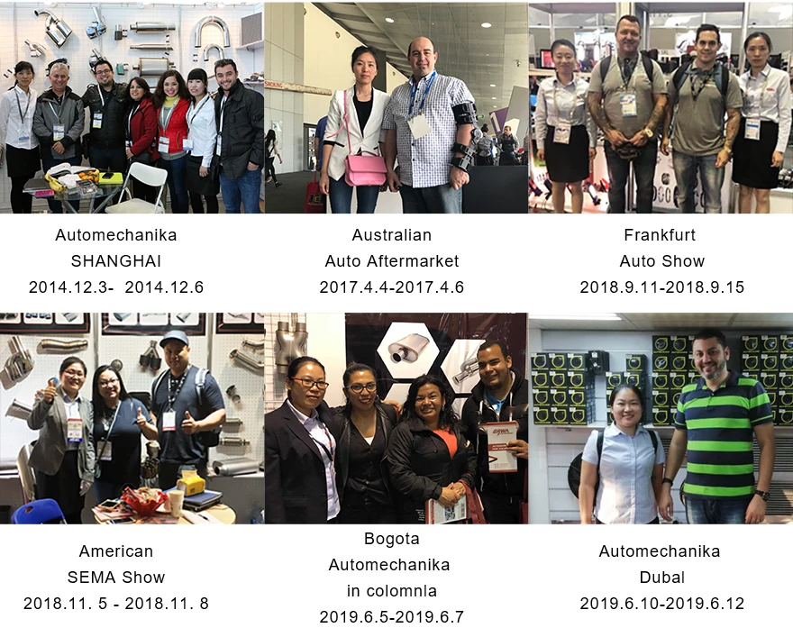 GRWA auto part stainless steel flexible exhaust bellow pipe