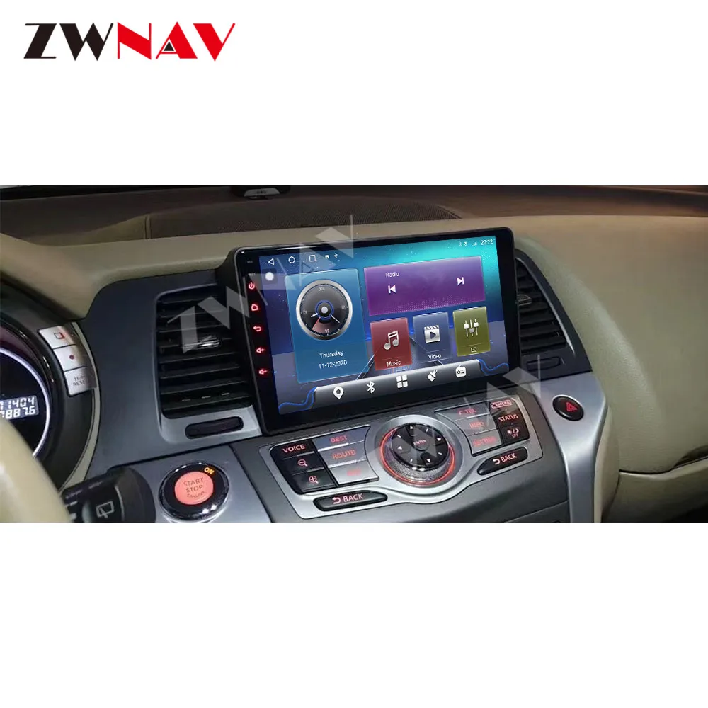 Android 10 0 6 + 128 ГБ Автомобильный DVD GPS экран для Nissan Murano Z51 2010-2014 автомобильное Стерео Радио мультимедийный плеер головное