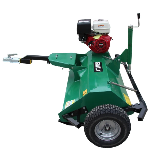 Quad Grass Mulcher With 13hp Petrol Engine