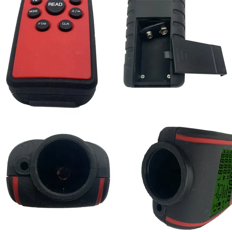 Electronic Ultrasonic Distance Measured Meter with Laser Pointer