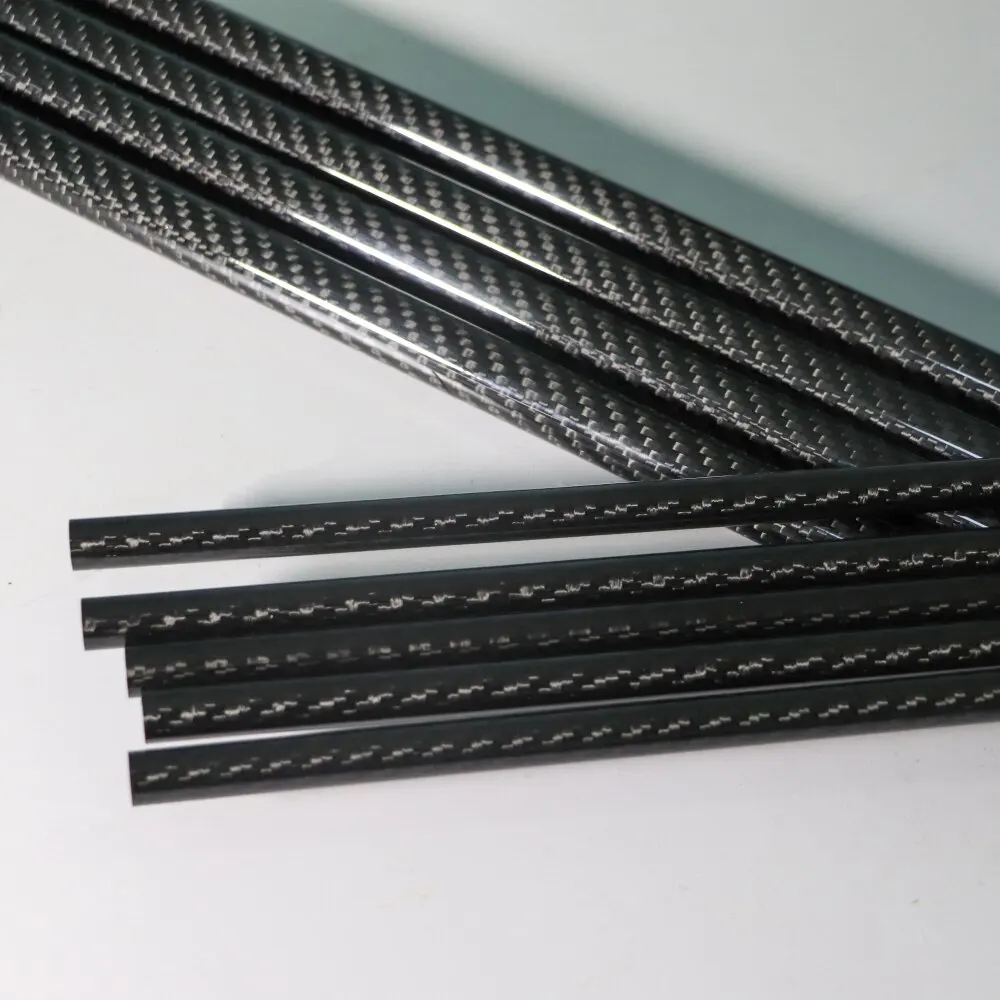3mm 100mm carbon fiber tube 3k twill road bike steering wheel ring fishing rod parts Fibre carbon