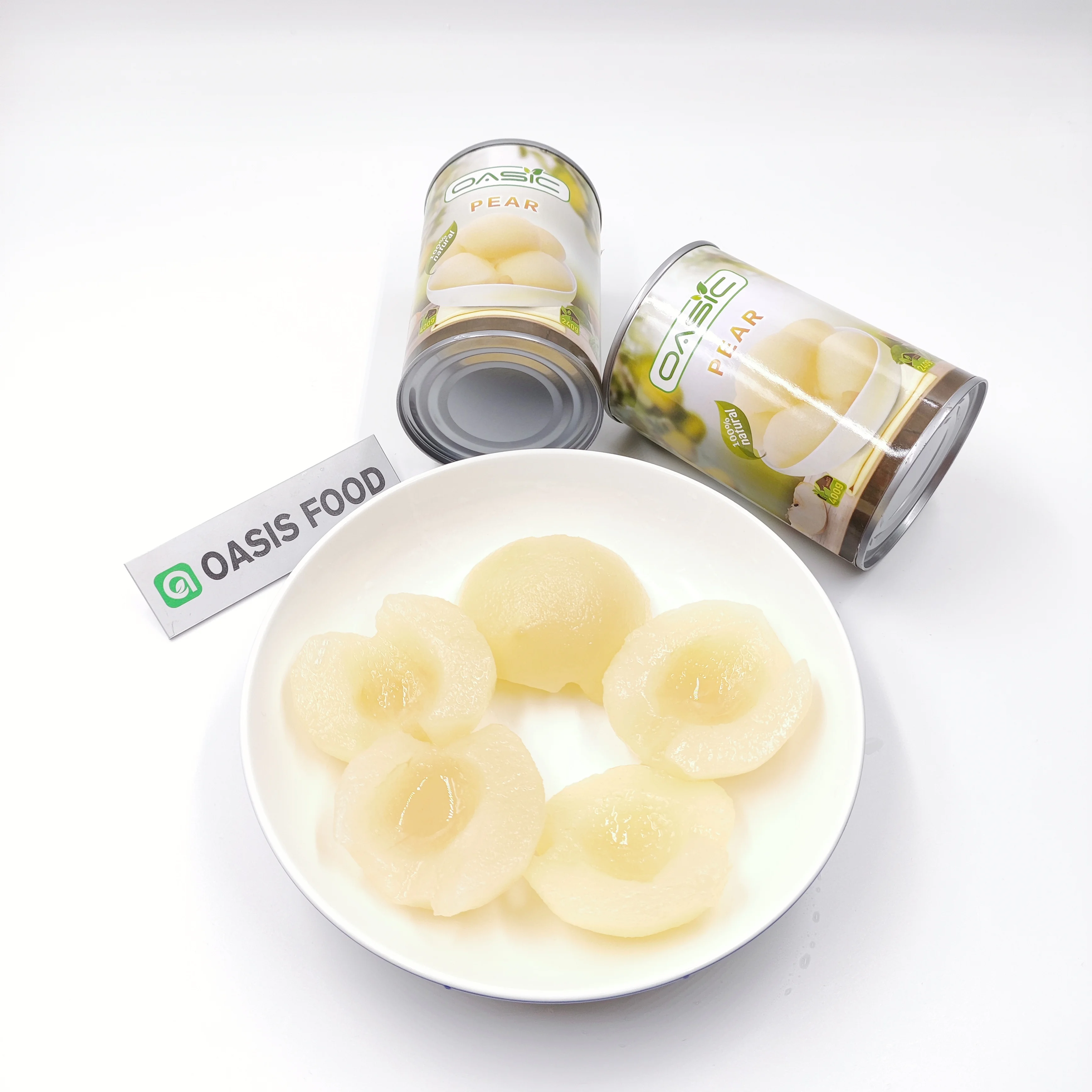 Hot Selling Best Price Fresh High Quality Tasty Canned Snow Pear in Light Syrup 2024 New Season OEM