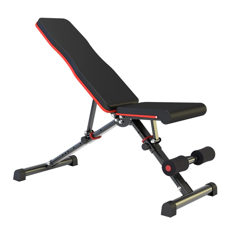 Hot Sale Workout Bench Adjustable Weight Bench Foldable Strength Training Bench for Home Gym