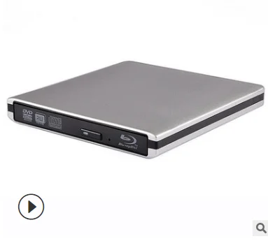 
3.0 Blue-ray DVD Burner Disk Reading Burn Driver-free Installation with Cable Compatible with Desktop Computers 