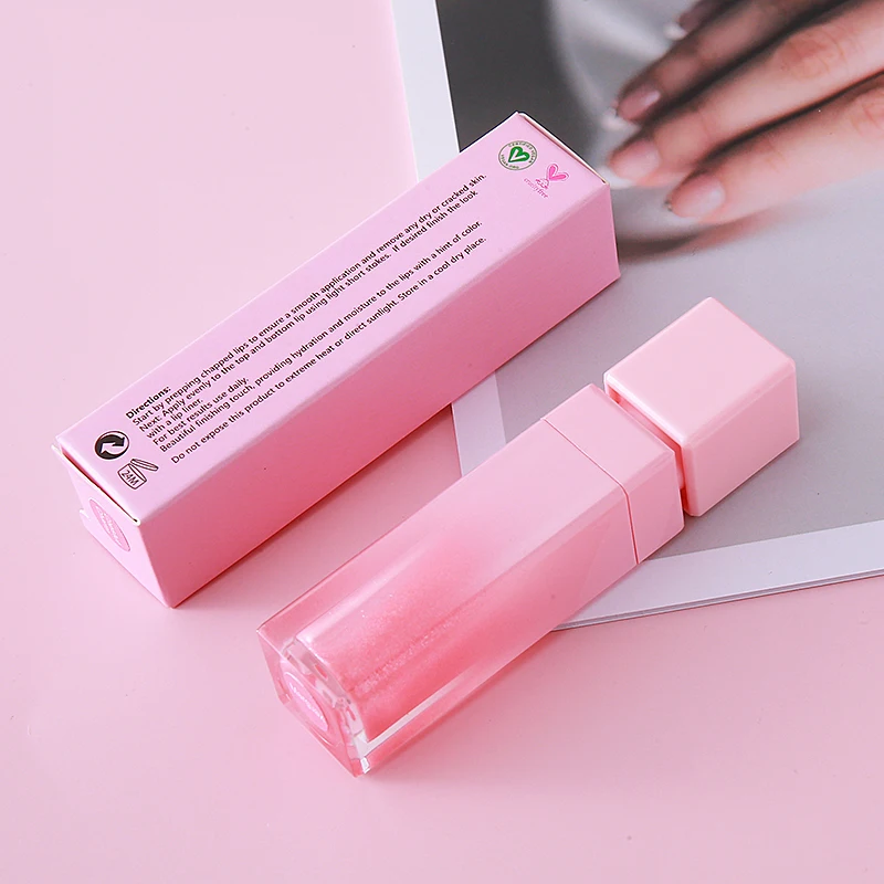 OEM ODM Vegan Plumping Glossy Hydrating Lipgloss Vegan Custom Private Label Cosmetics Shiny Lip Gloss Vendor