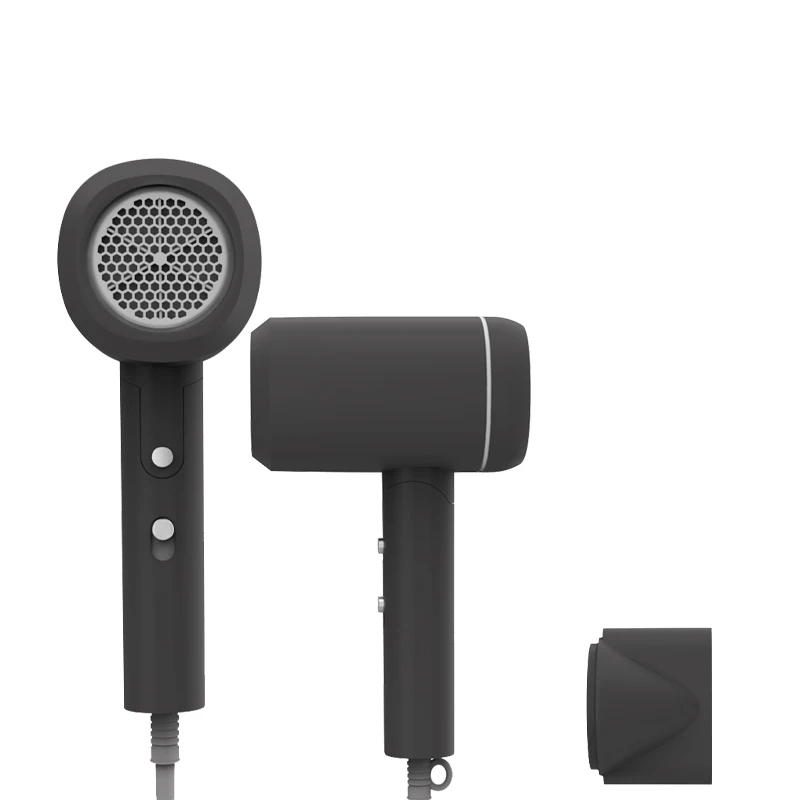 FALIN  Fl-2208 Pink 1600w Mini Foldable Folding Hair Dryer With Negative Ionic injector nozzle For Hotel/home/traval