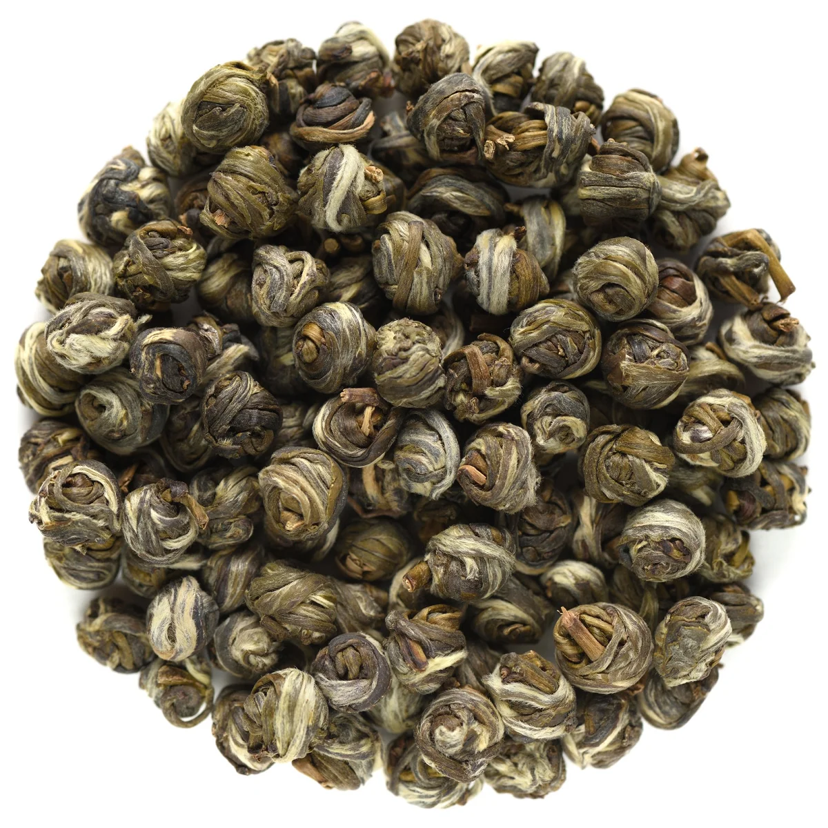 Частная Марка Fujian Jasmine tea ручной работы Жасмин Дракон Жемчуг Зеленый чай