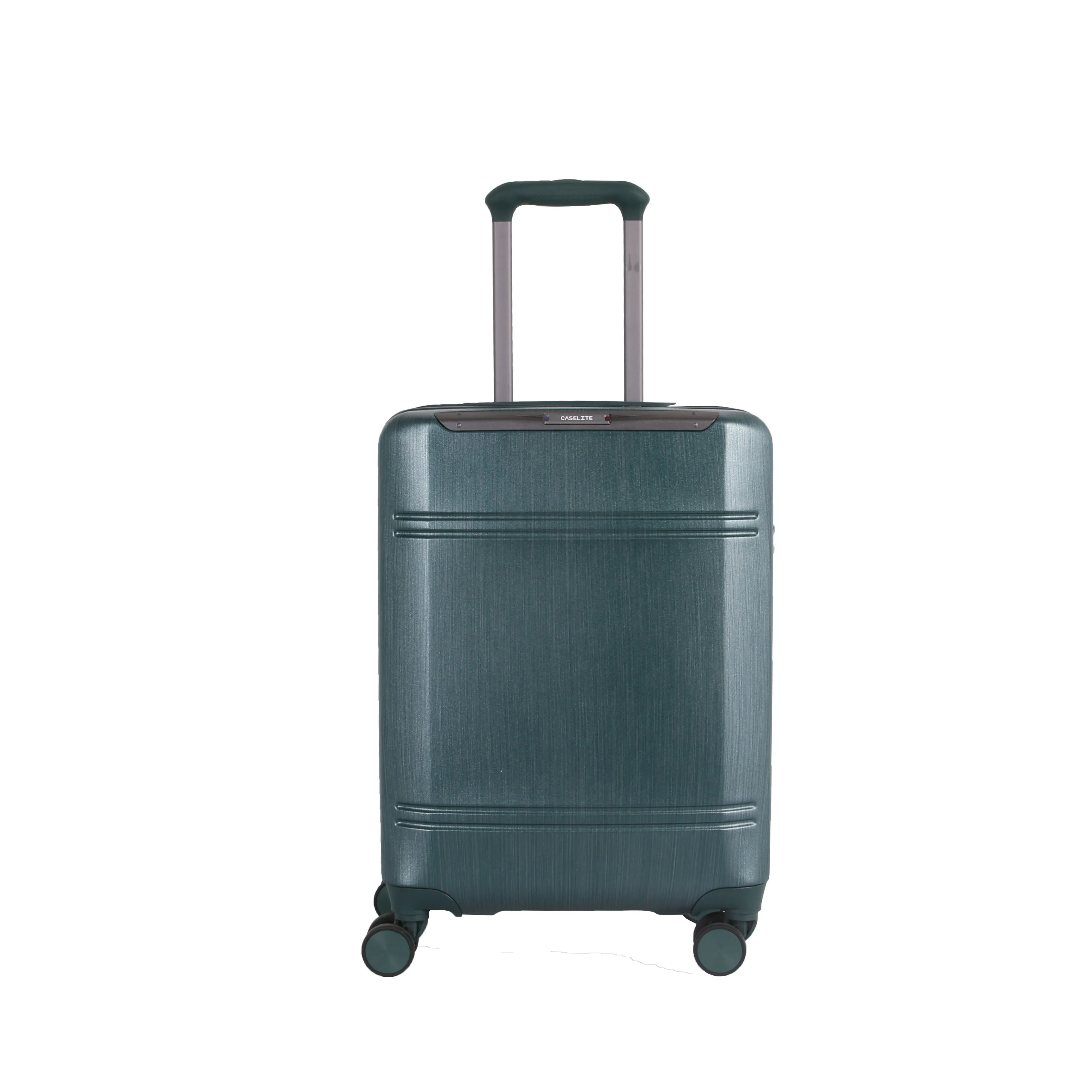 Customized Logo PC Hard Shell Trolley Outdoor Luggage Trunk Retro Men Travel Set