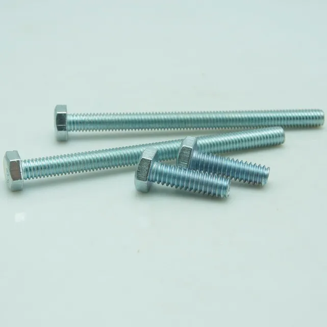 DIN933 high strength class 8.8 Steel Galvanized Hexagon bolt