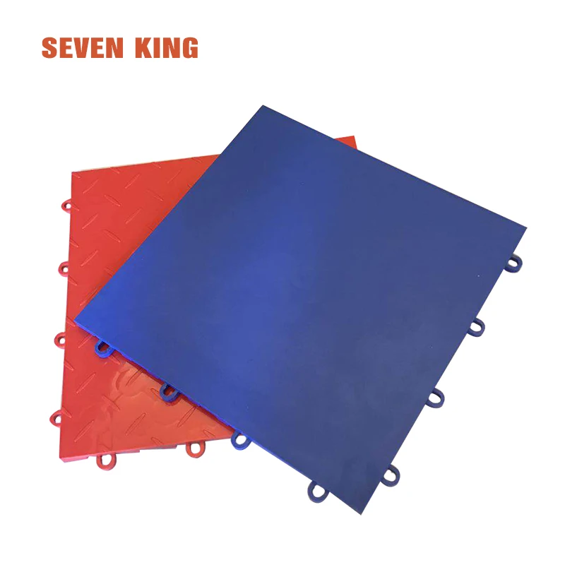 Indoor and outdoor heavy duty loading bearing  PVC Floor tiles sports mats