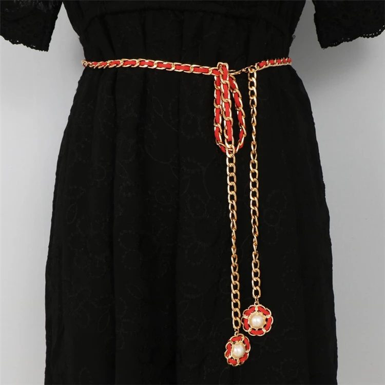 
40 Inch Women Long Tassel Waist Chain Belt Multilayer Body Belly Chain for Dress  (1600245523218)