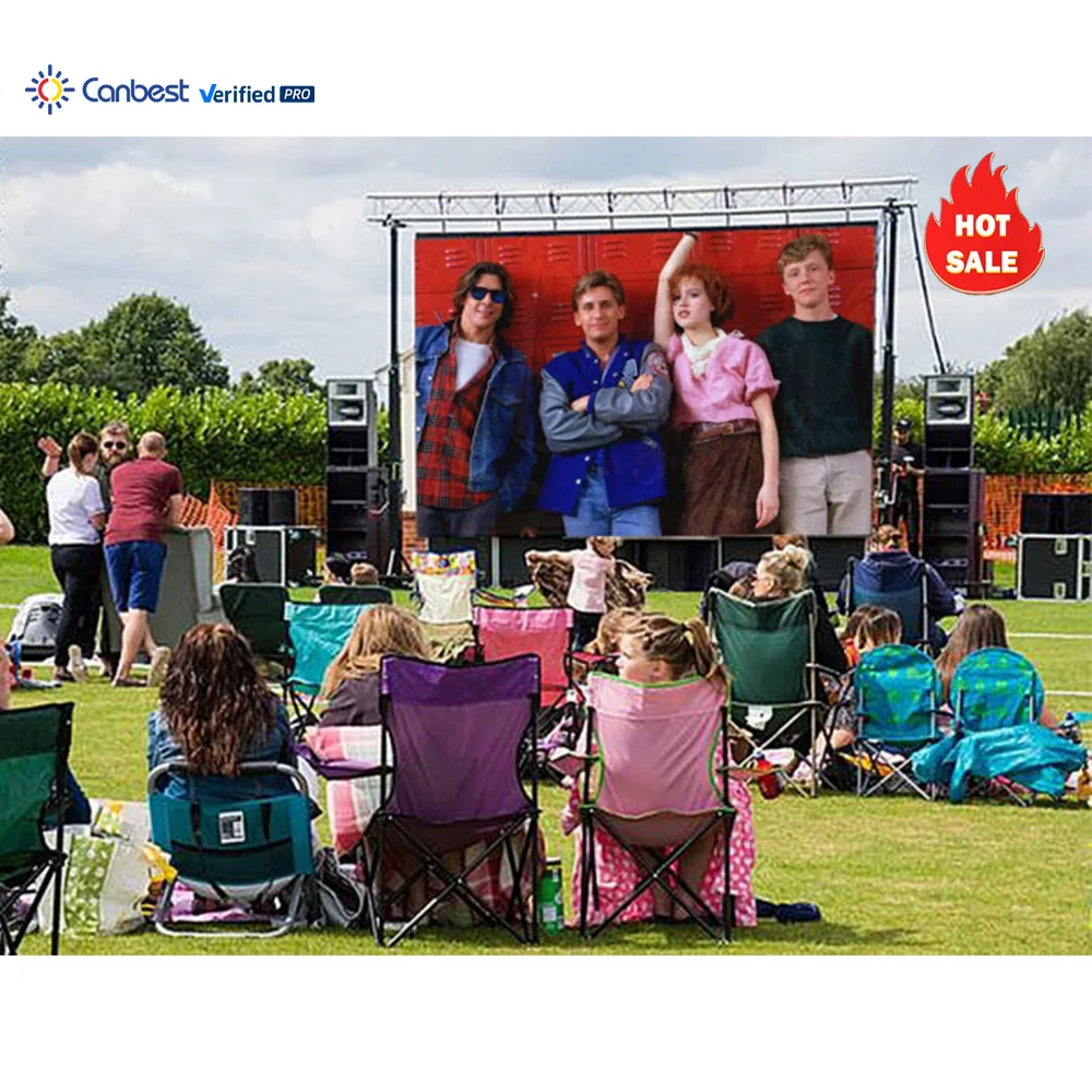 P3.9 3.9 3.9Mm Canbest Waterproof Led Display Screen Panel Outdoor Cinema Live Sports Concert Led Video Wall P3.91 Pantalla Led