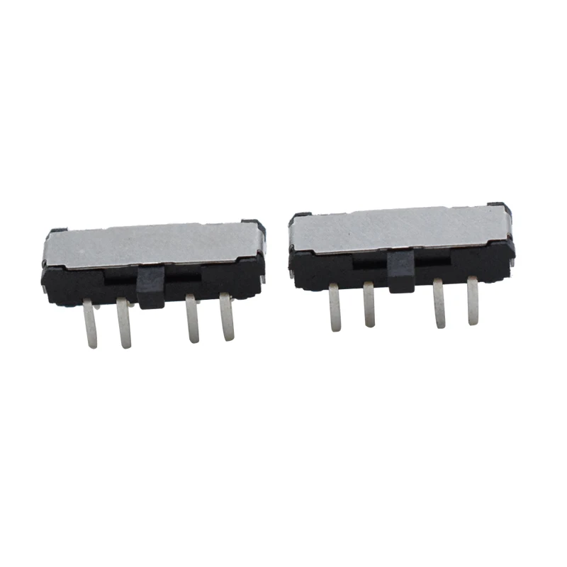Высокая термостойкость MSK-23D18 DIP 8 pin ползунковый Переключатель зарядное устройство в металлическом корпусе слайд вкл/выкл переключатель 12V