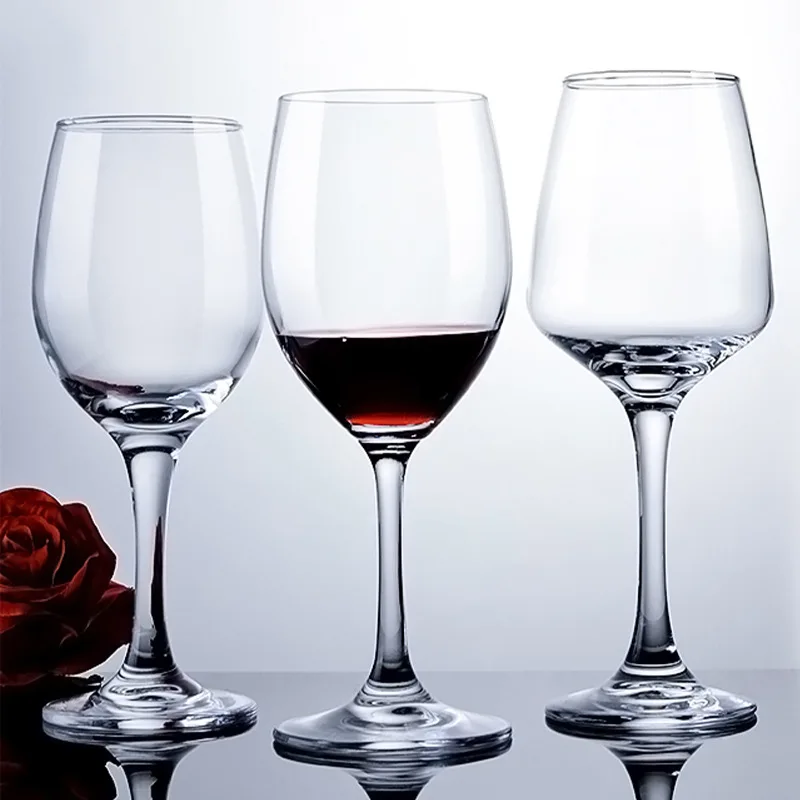Wholesale wine drinking glass gift set wedding red wine glass custom logo wine glasses