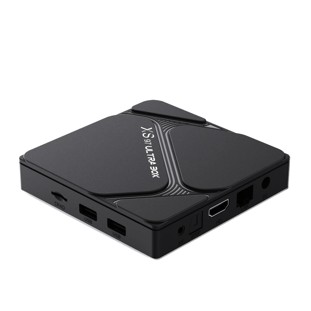 Hot Sale Wholesale XS97 Ultra TV BOX Amlogic W2 2.4+5G WIFI Quad Core 4+32GB Android TV Box USB With factory best