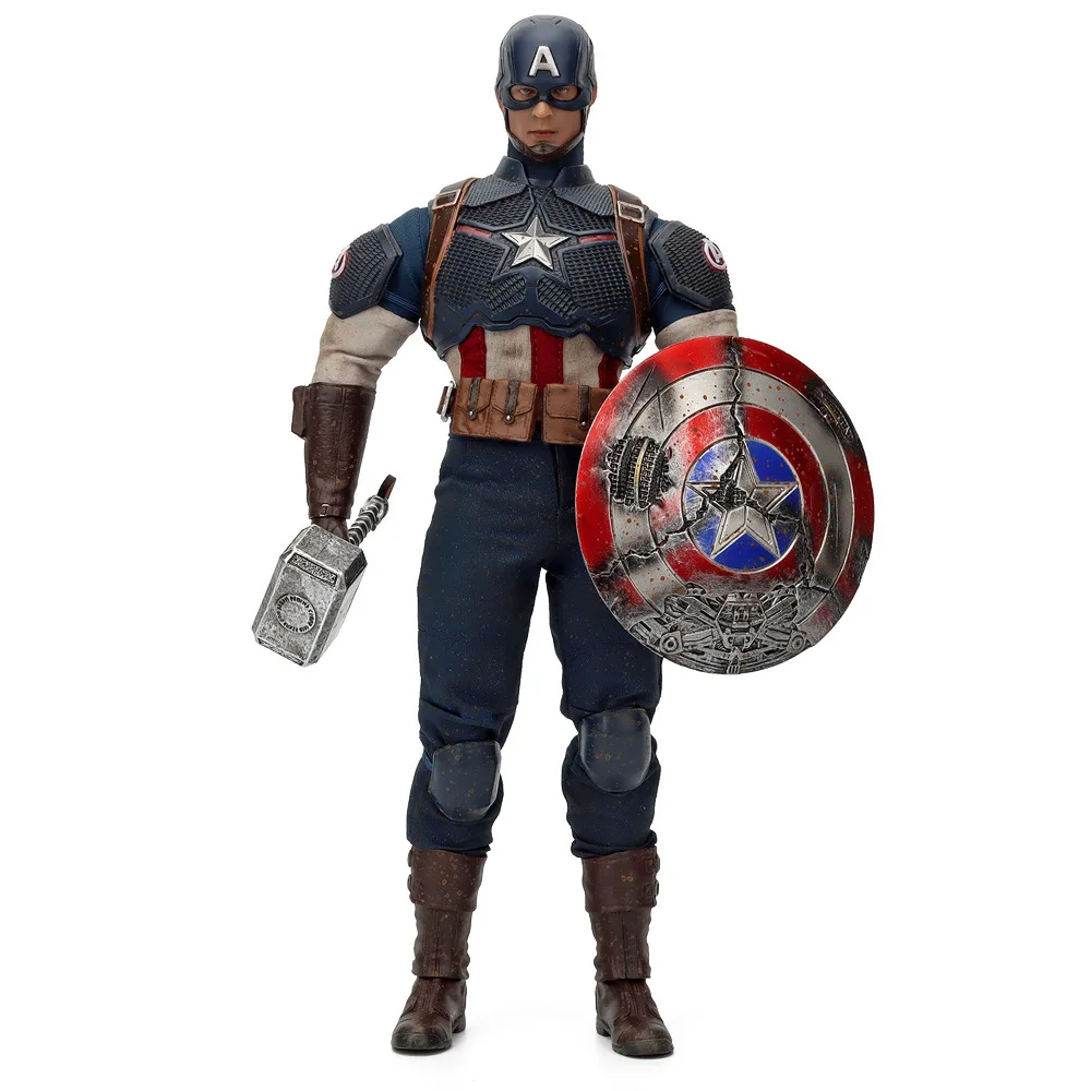 1/6 With Box PVC Super America Hero Captain Figure Model Toy