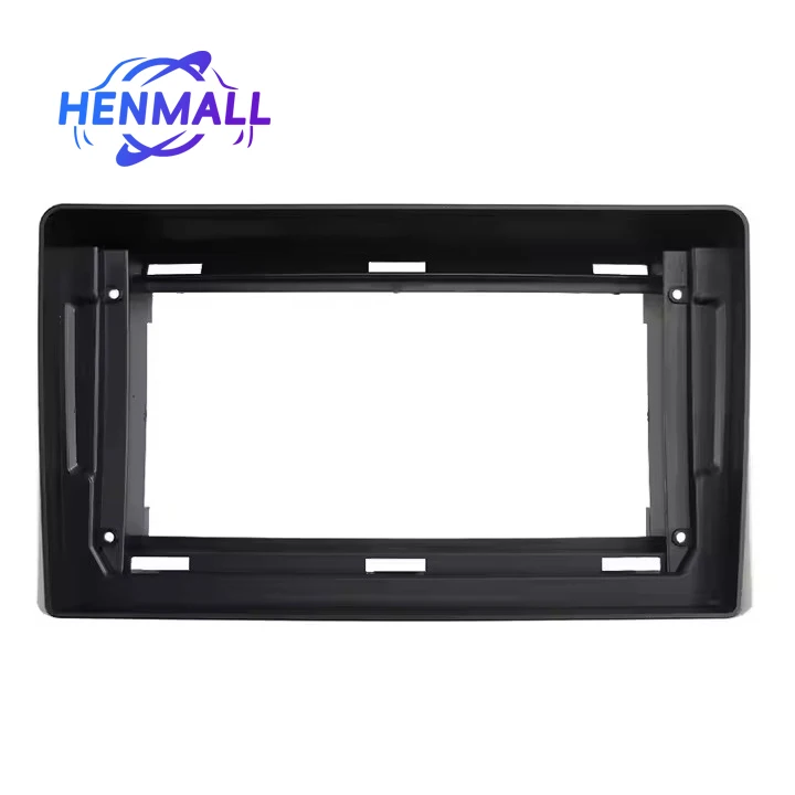 Henmall Frame For TOYOTA HILUX SURF 2002-2009 Car Radio Fascia DVD Dash Refitting Trim Kit Installation Mount Plate Stereo Bezel