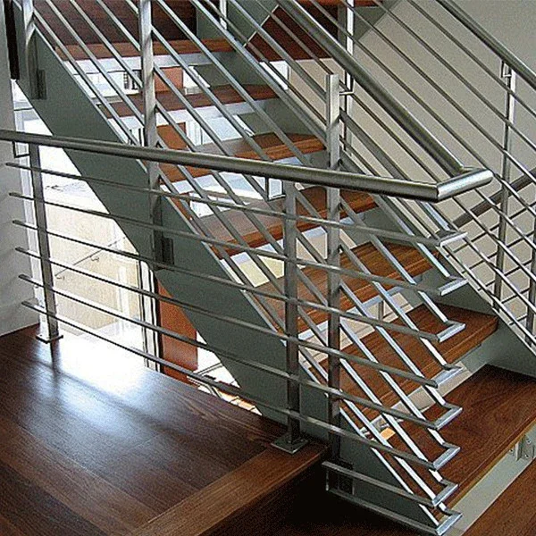 Customized Interior Stair Villa Decoration Elegant Fancy Wrought Aluminum Railing Stair from China