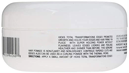 Private label Extra Hold Braiding Hair Gel Styling Gel For Curly Hair Pomade Hair Control Pomade Edge Control