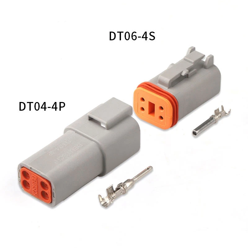 Deutsch DT на возраст 2 3 4 6 8 12-pin DT06-2S DT04-2P DT-03P автомобильные водонепроницаемые герметичный разъем мужского и женского пола