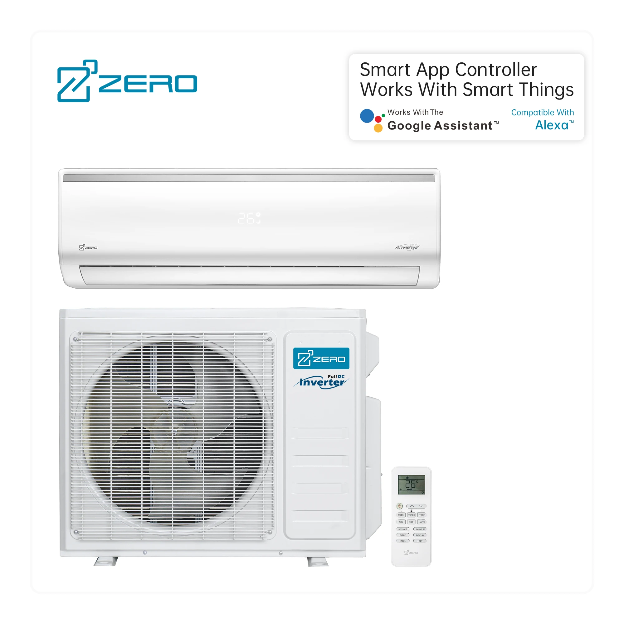 Настенный инвертор 9000-36000Btu R454B R410A R32