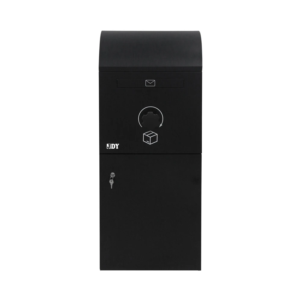 JDY Black Domed-Roof Detachable Large Parcel Delivery Box