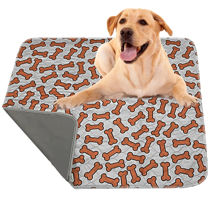 High Quality Washable Dog Puppy Training Pad Waterproof Dog Mat Reusable Pet Pad Super Absorbent Puppy Pee Pads