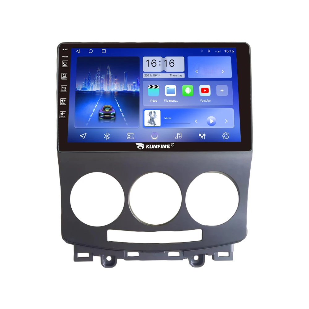 Car Radio For Mazda 5 2008-2012 2Din Android Autoradio Car Stereo DVD GPS Navigation Player Multimedia Android Auto Carplay