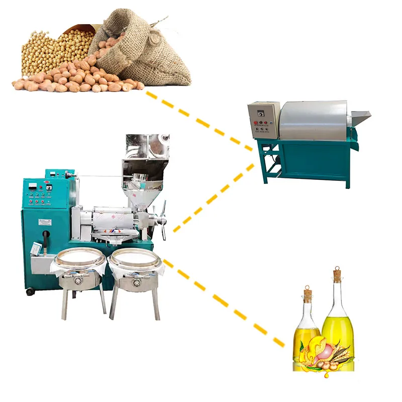 High oil yield shea body butter food sunflower palm flax olive coconut hot and cold oil press machine