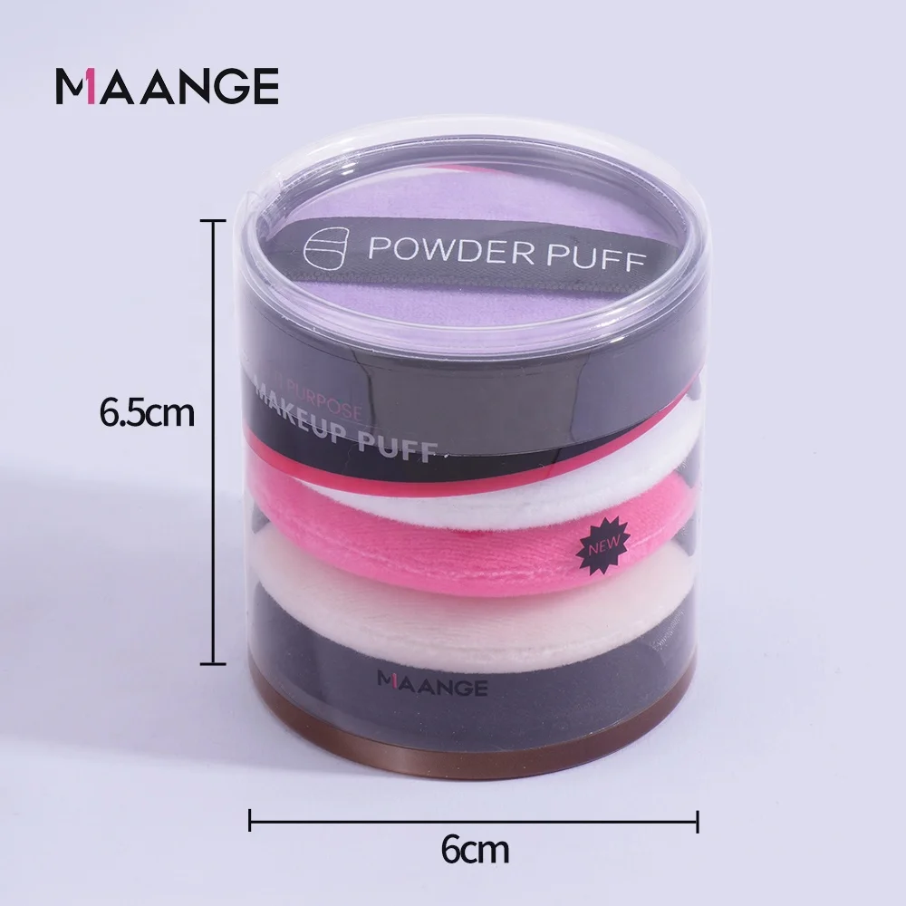 MAANGE cosmetic makeup sponge puff portable beauty cosmetic puff soft cotton powder puff