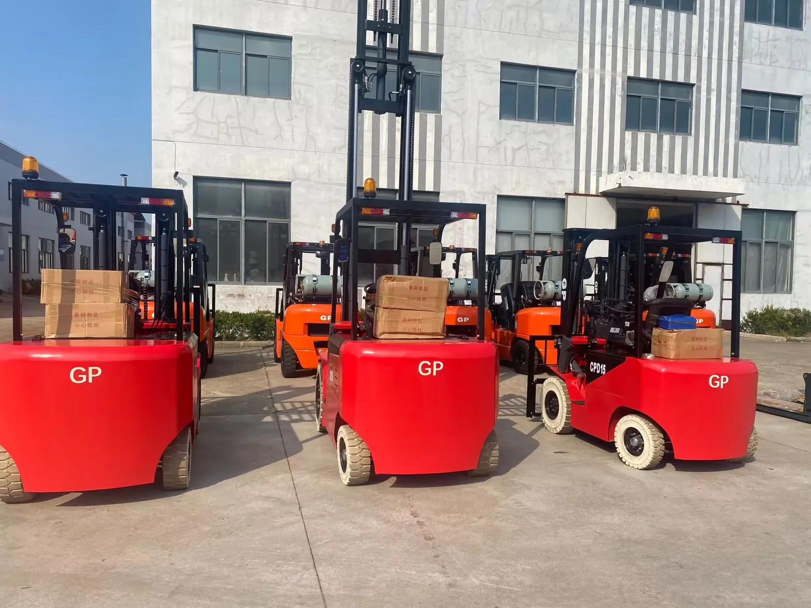 2Ton 2.5Ton 3Ton 3.5Ton battery forklift  electric forklift truck with good after-service