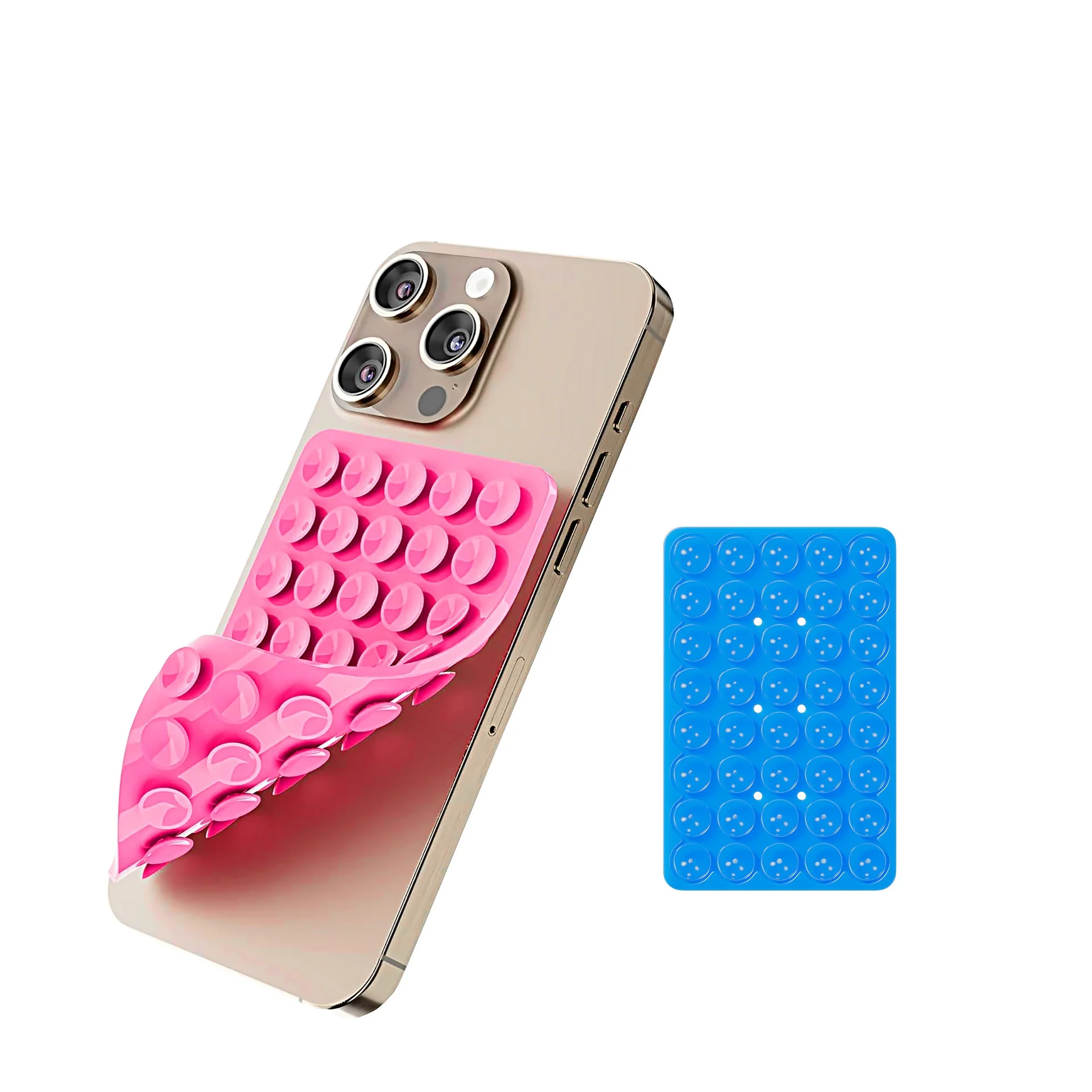 Strong Double-sided Suction Cup Anti Slip Silicone Suction Cups For Mobile Phones Mobile Phone Holder