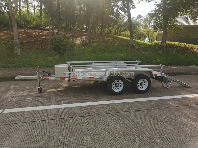 Tandem Trailer Small Mini Excavator Car Trailer