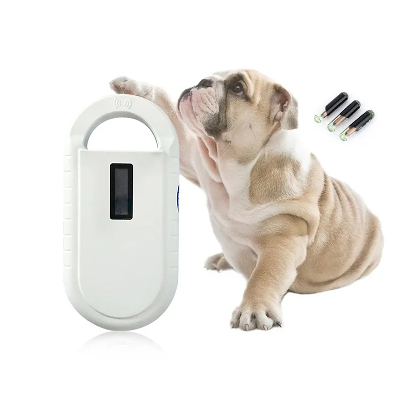 Chafon Pet Microchip Scanner Animal RFID Tag Reader module For Dog Pig Ear rfid 134.2khz reader for animal management
