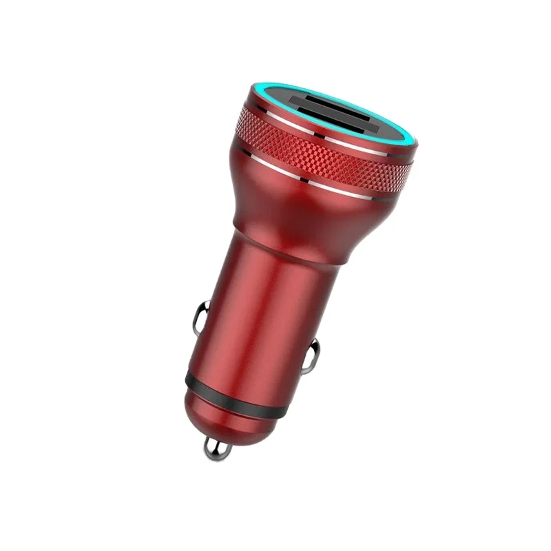 
Car Charging Accessories Dual Usb Car Charger Adapter 2 Usb Port Led Display 3.1a Smart Car Charger For Iphone Mobile Phone 
