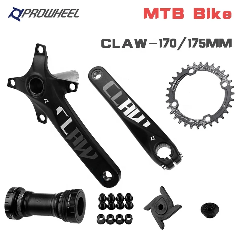 2021 new authentic prowheel mountain bike Crankset 170mm 175mm 32t/42t MTB hollowtech crank and chainwheel