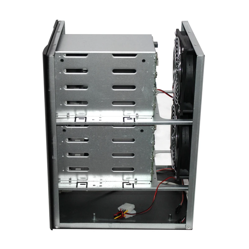 Wholesale IPFS 8 hot swap bays server case mini itx nas server data storage for backup