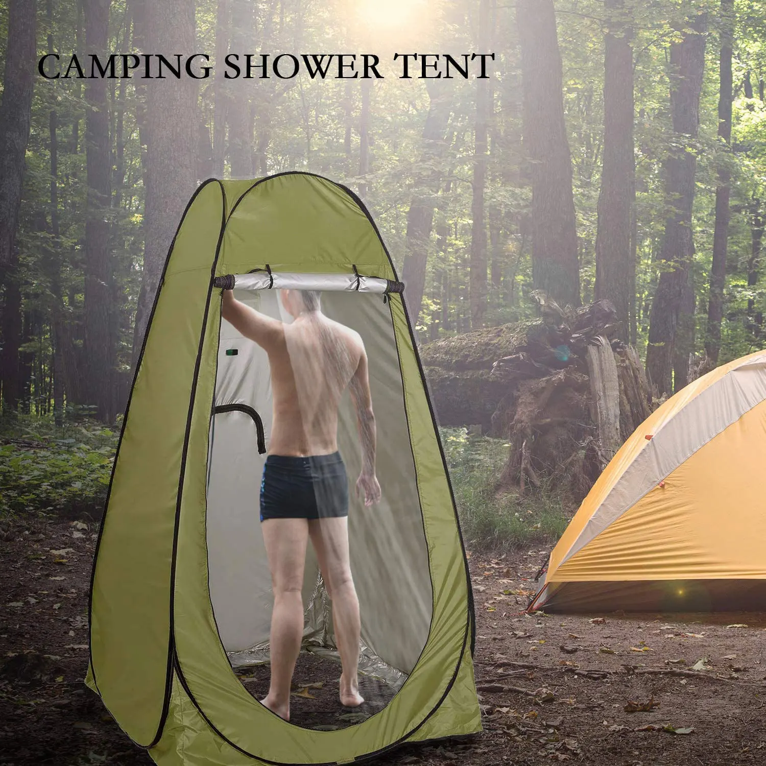 MU Good Quality Outdoor Shower Tent Camping Privacy Shower Tent For Portable Toilet & For A Portable Shower