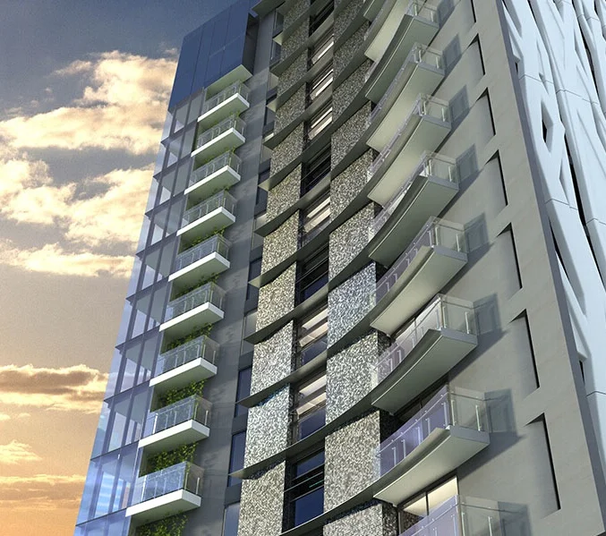 High security 12.89mm SGP Laminated glass railing