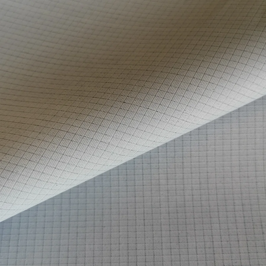 100% polyester ripstop microfiber peach skin PU milky coated waterproof  breathable and moisture permeable wicking fabric