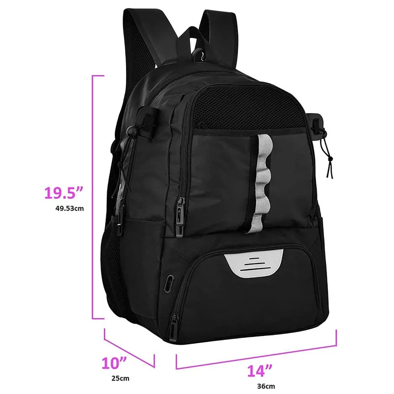 custom waterproof hockey stick bag equipment back pack lacrosse backpack