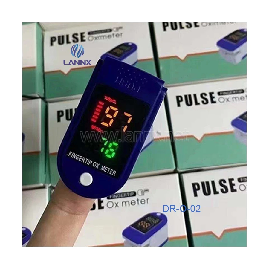 LANNX DR-O-02 Wireless Handheld Digital Oxmetro Test Finger Oxygen Saturation Spo2 Monitor pulse oxmetro Healthcare Oxymetre