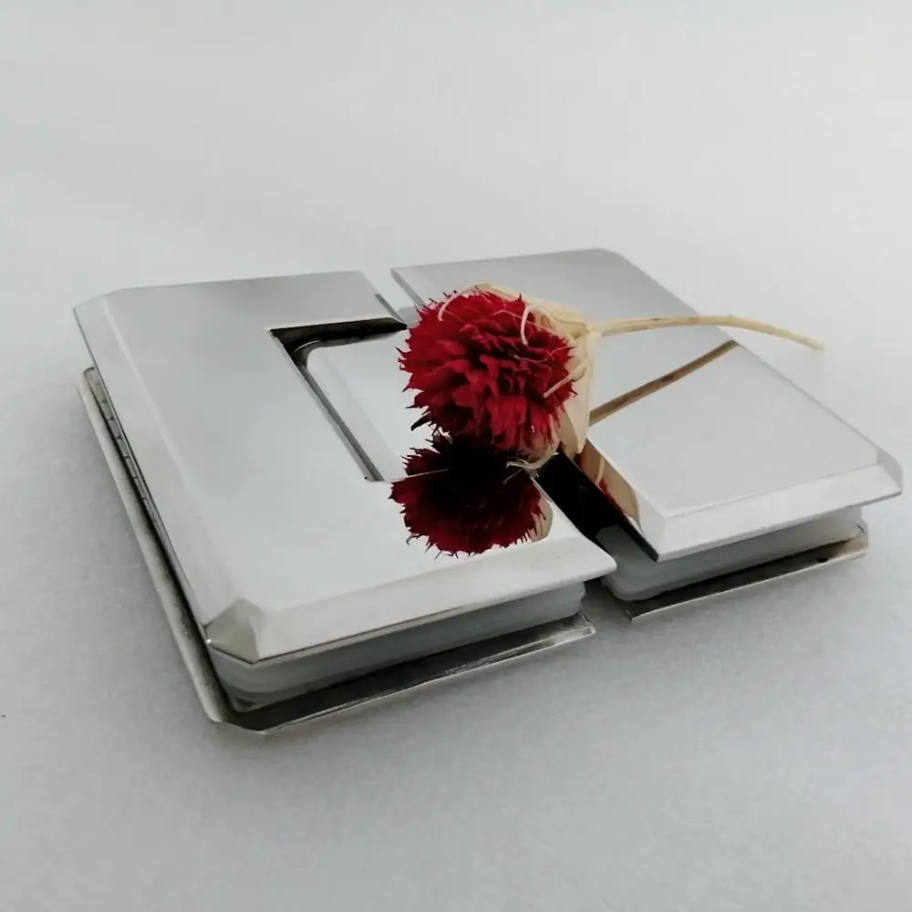 Нержавеющая сталь зеркальная полированная душевая стеклянная дверная петля